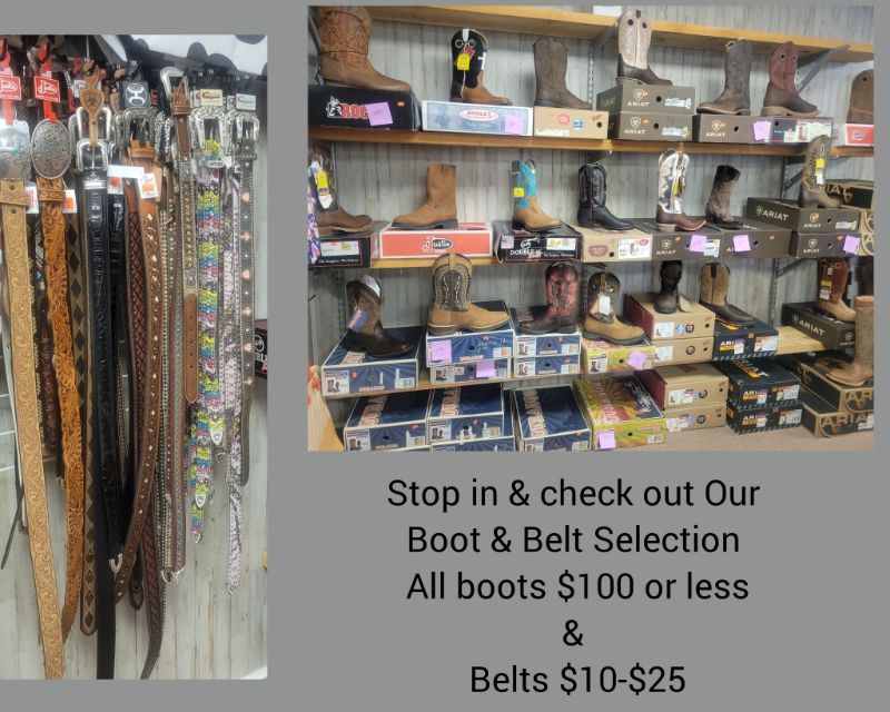 discounted western belts
