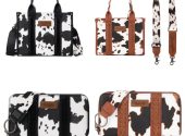 cow print bag