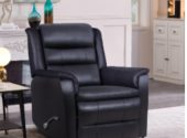 leather swivel recliner