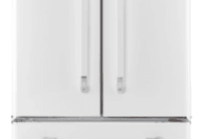 retro french door fridge