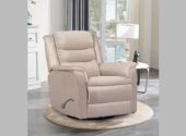 leather swivel recliner