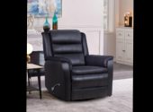 leather swivel recliner