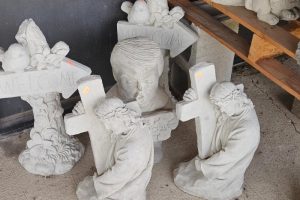concrete outdoor figurines