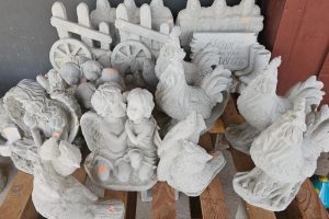 concrete outdoor figurines