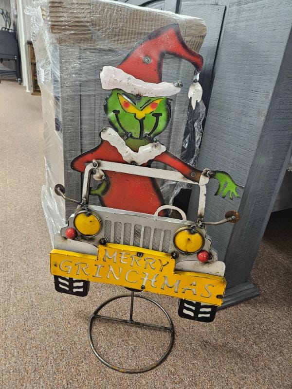 grinch and jeep christmas decor Christmas decor