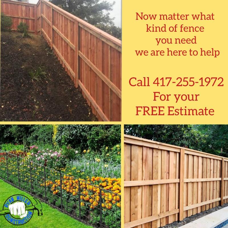 fencing west plains mo construction miller home store