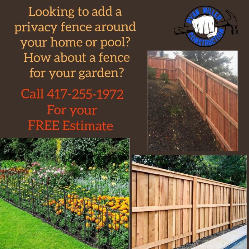 fencing west plains mo construction miller home store