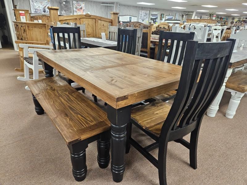 farm table rustic table miller home store
