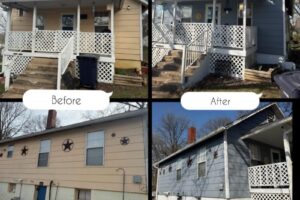 Miller Satellite and Home Store construction