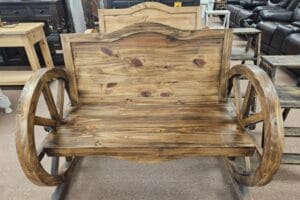 wooden bench miller satellite & home Store