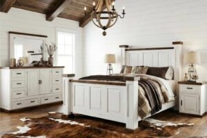 rustic bedroom Miller Satellite & Home Store