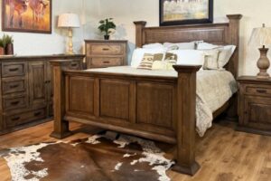 rustic bedroom Miller Satellite & Home Store