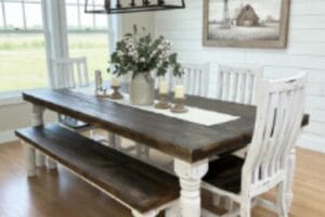 rustic dining table miller satellite & home store