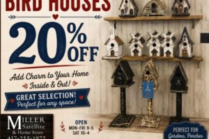 bird houses miller satellite & Home Store
